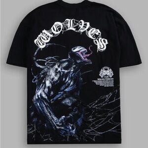NEW Darc Sport X VENOM CHOPPER "PREMIUM" OVERSIZED [Small] TEE BLACK 334 of 1000